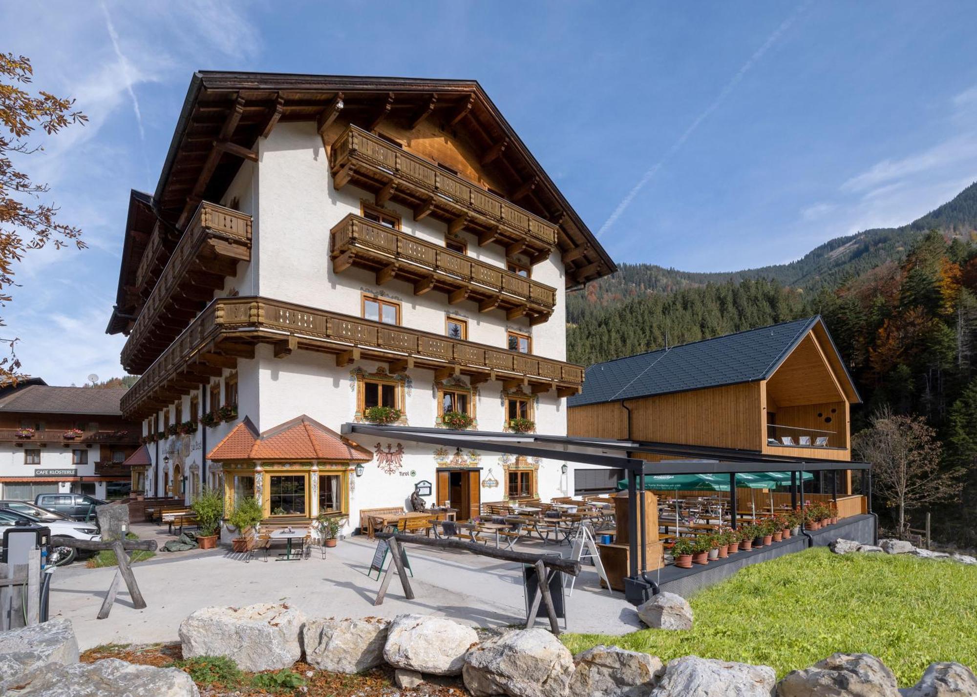 Gasthof Zur Post Hinterriß Extérieur photo